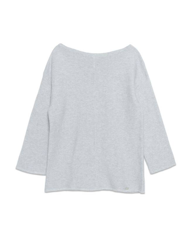 Women's polo neck shirt CONTE ELEGANT LDK103, s.170-84, white smoke - 3