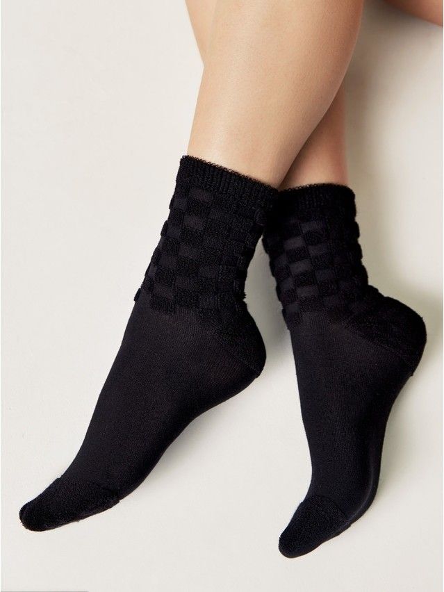 Women's socks CONTE ELEGANT COMFORT, s.23-25, 550 black - 1
