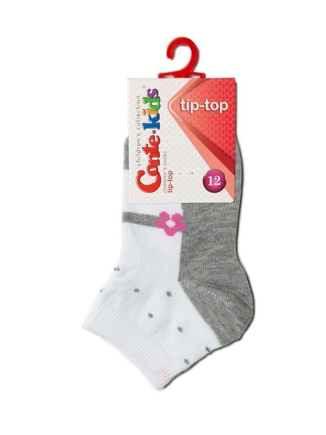 Children's socks CONTE-KIDS TIP-TOP, s.18-20, 255 white-grey - 2
