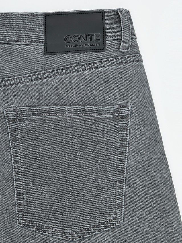 Women's jeans CONTE CON-846, s.164-90, grey - 12