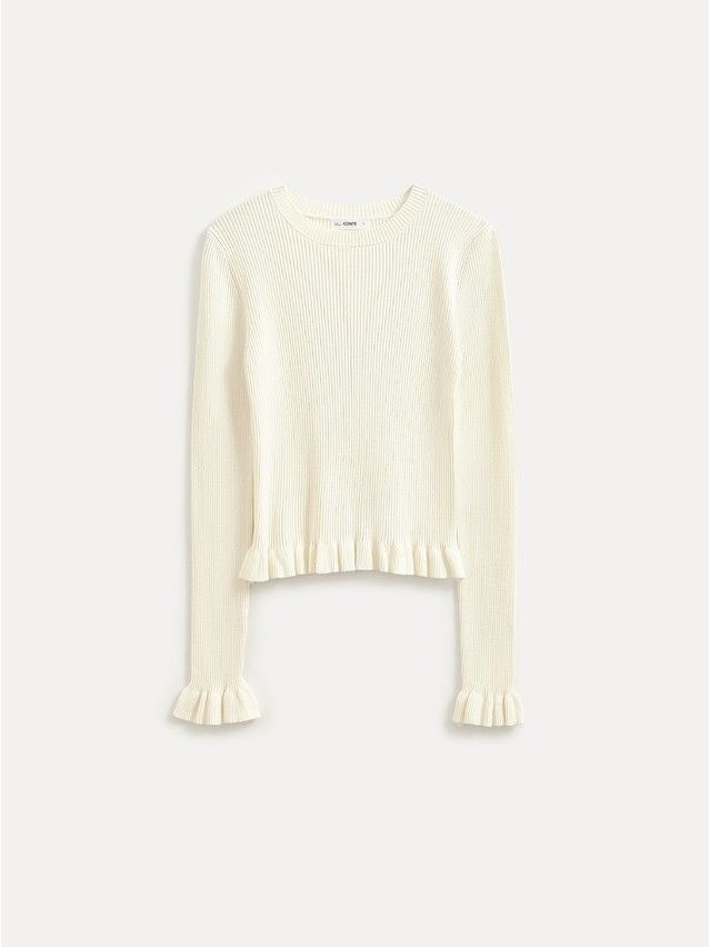 Women's pullover CONTE ELEGANT LDK2573, s.170-84, ecru - 10