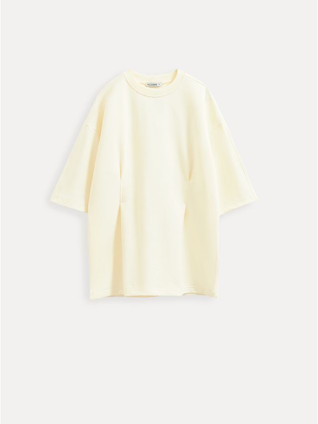 Women's polo neck shirt CONTE LD 3370, s.170-88, ecru - 1