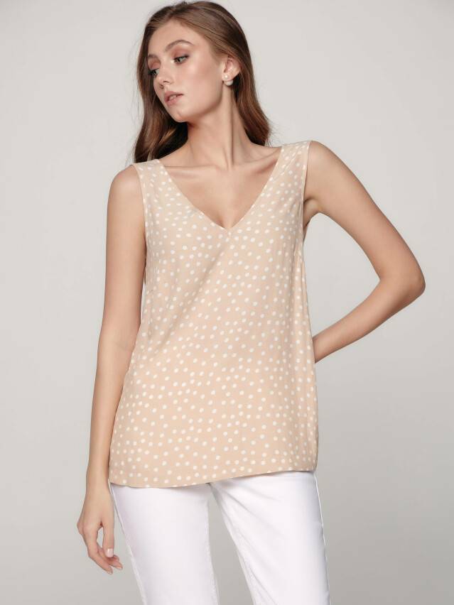 Women's shirt CE LBL 1177, s.170-84-90, beige-white - 2