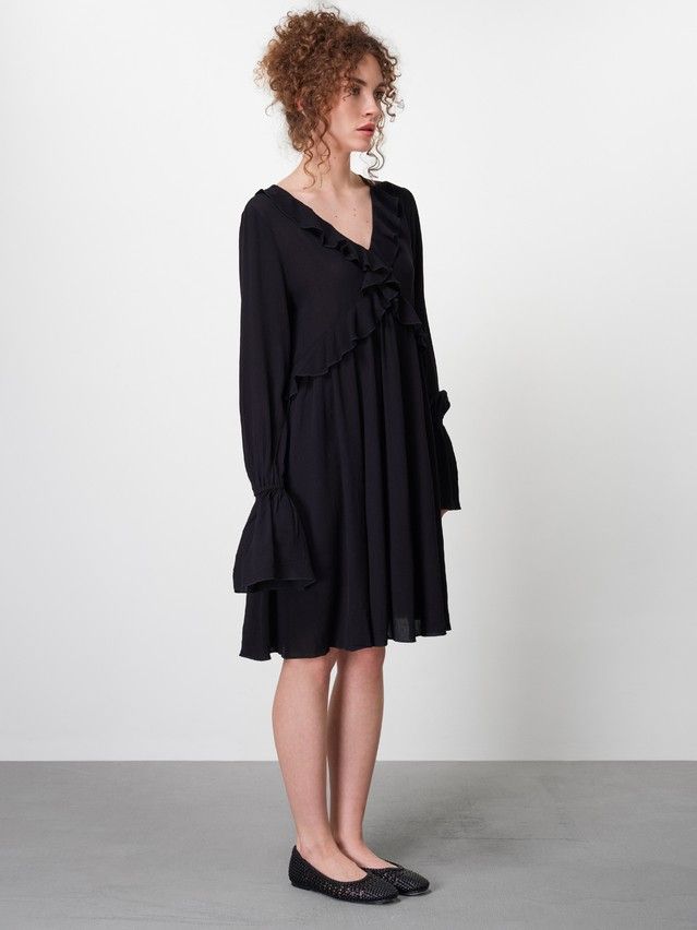 Women's dress CONTE LPL 3478, s.170-84-90, black - 3