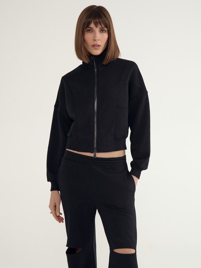 Women's trousers CONTE ELEGANT LBK 3078, s.170-102, black - 4