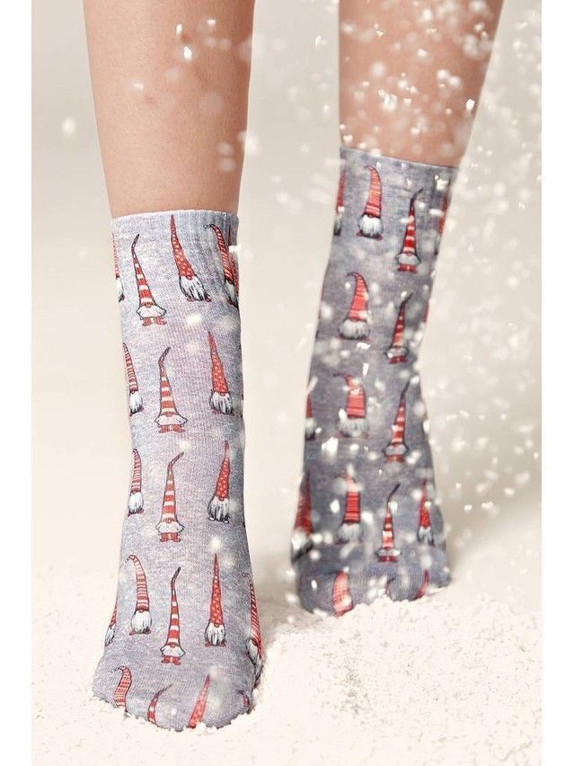 Women's socks CONTE ELEGANT FANTASY, s.23-25, 504 grey - 1