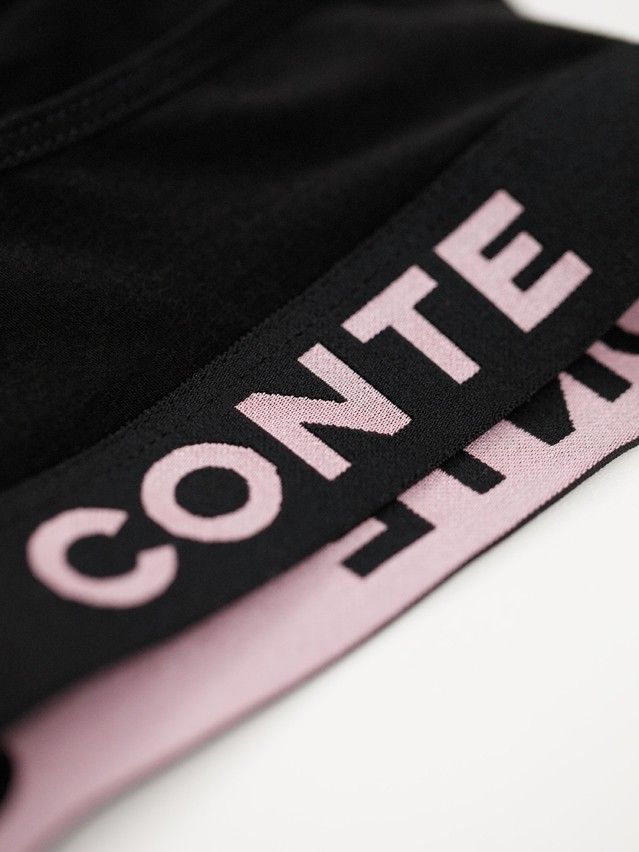 Women's bustier CONTE ELEGANT COMFY LINE LBE 2989, s.170-88, black-pink - 8