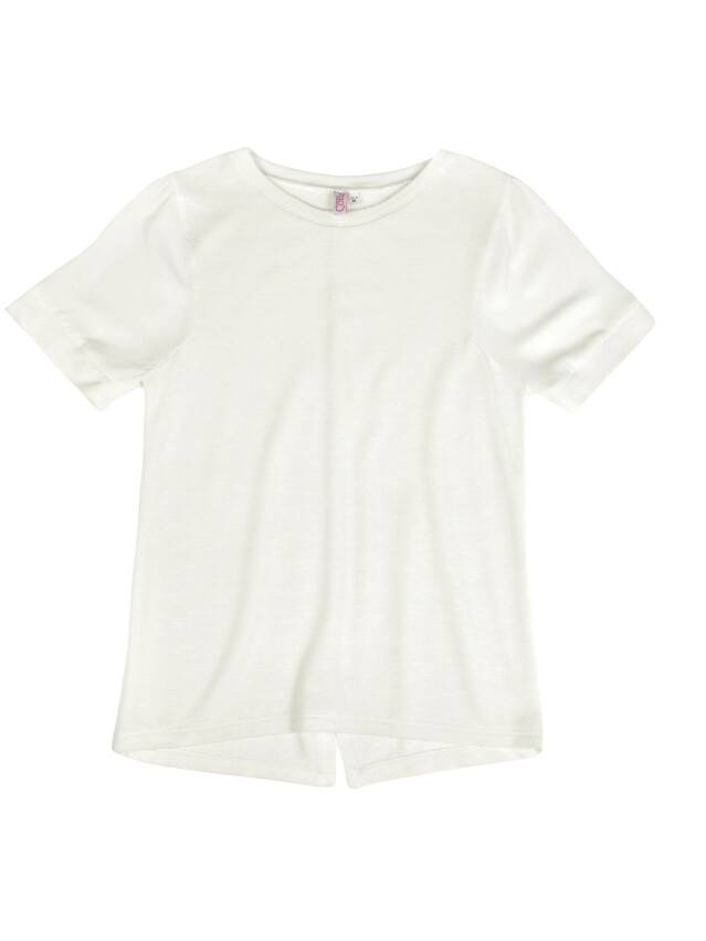 Women's polo neck shirt CONTE ELEGANT LD 515, s.158,164-100, milky - 1