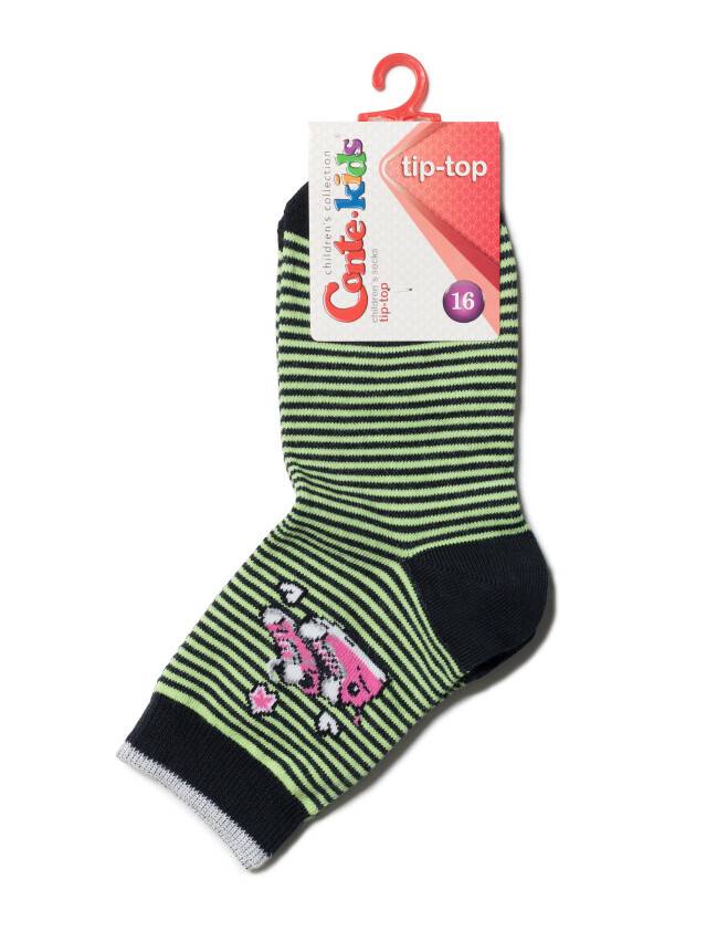 Children's socks CONTE-KIDS TIP-TOP, s.24-26, 298 lettuce green - 2