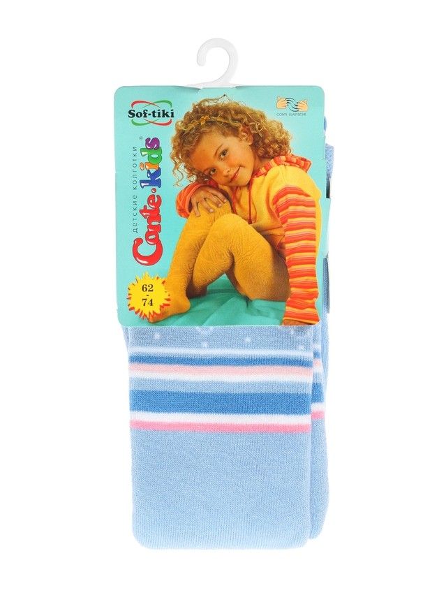 Children's tights CONTE-KIDS SOF-TIKI, s.62-74 (12),235 blue - 2