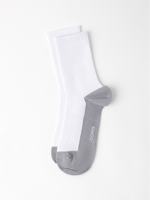 Women's socks CONTE ELEGANT SPORT, s.23-25, 1126 white - 4