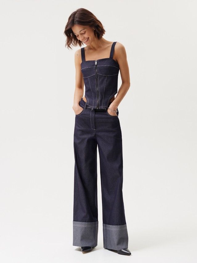Women's vest CONTE LJL 3733, s.170-84-90, navy - 4