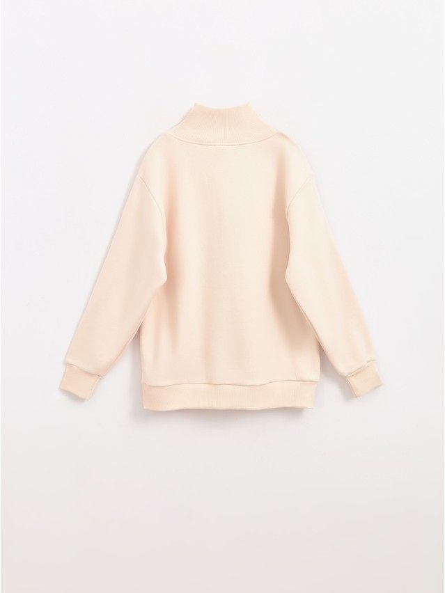 Women's polo neck shirt CONTE ELEGANT LD 2835, s.170-100, milk - 2