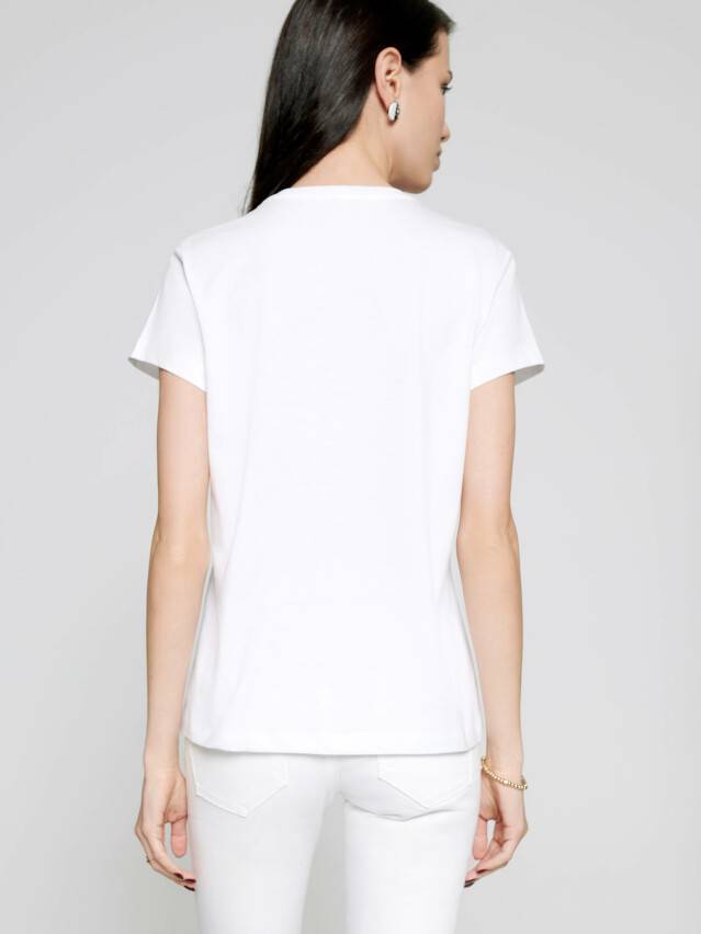 Women's t-shirt LD 1117, s.170-100, white - 2