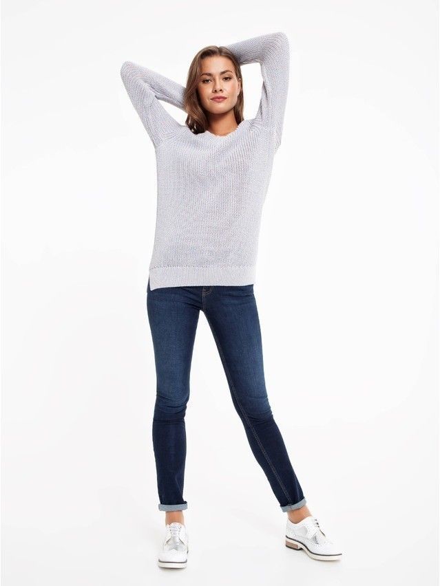 Women's polo neck shirt CONTE ELEGANT LDK040, s.170-84, multicolor - 3