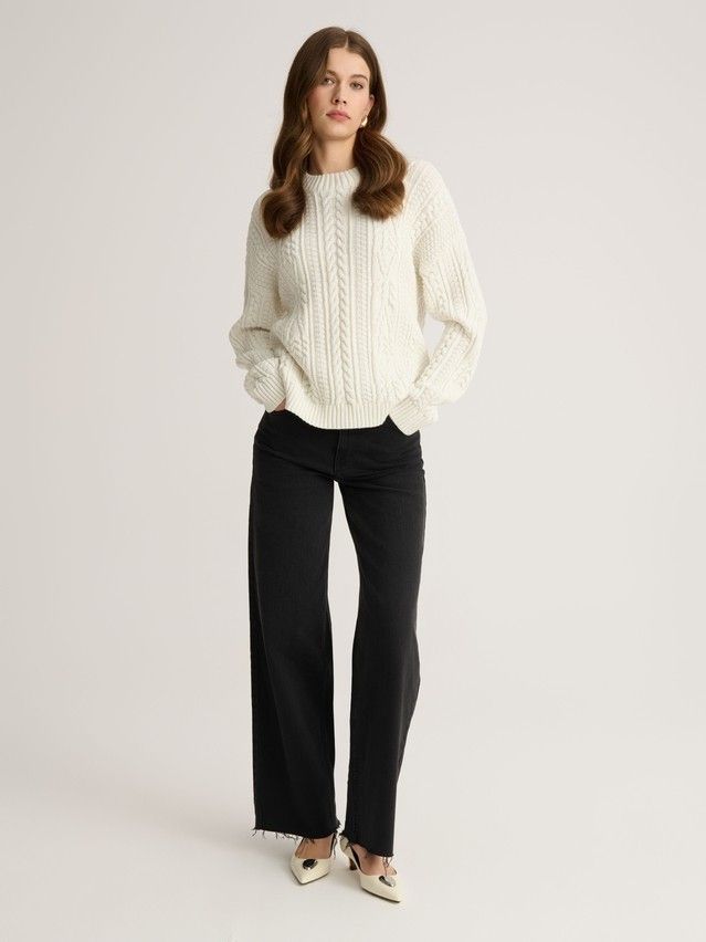 Women's pullover CONTE ELEGANT LDK23127, s.170-84, white - 5