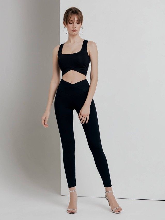 Women's leggings CONTE ELEGANT LLG 1727, s.170-90, black - 2
