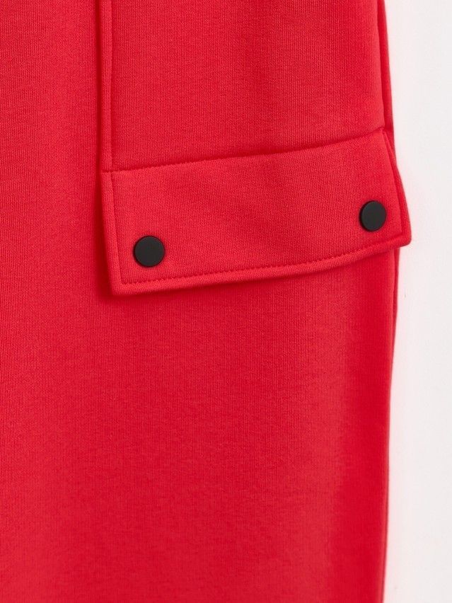 Women's trousers CONTE ELEGANT LBK 2842, s.170-102, crimson red - 8