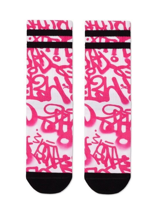 Women's socks CONTE ELEGANT FANTASY, s.23-25, 325 fuchsia - 2