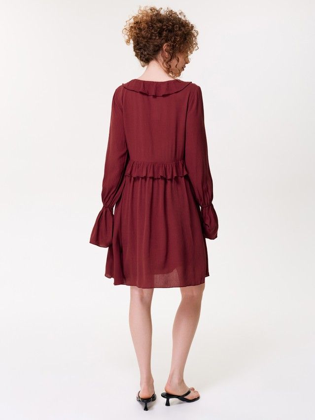 Women's dress CONTE LPL 3478, s.170-84-90, terracotta - 2