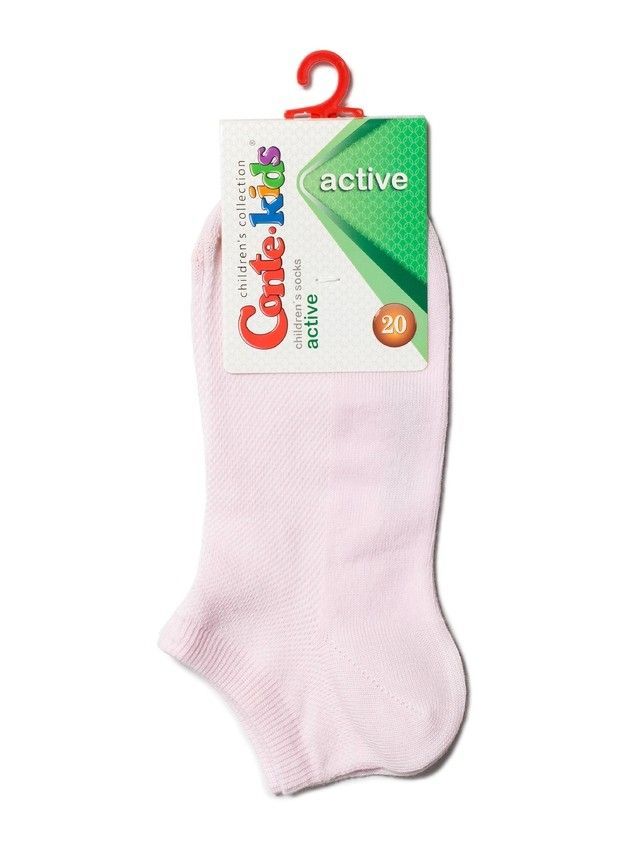 Children's socks ACTIVE (short) 19С-180SP, s.21-23, 484 light pink - 3