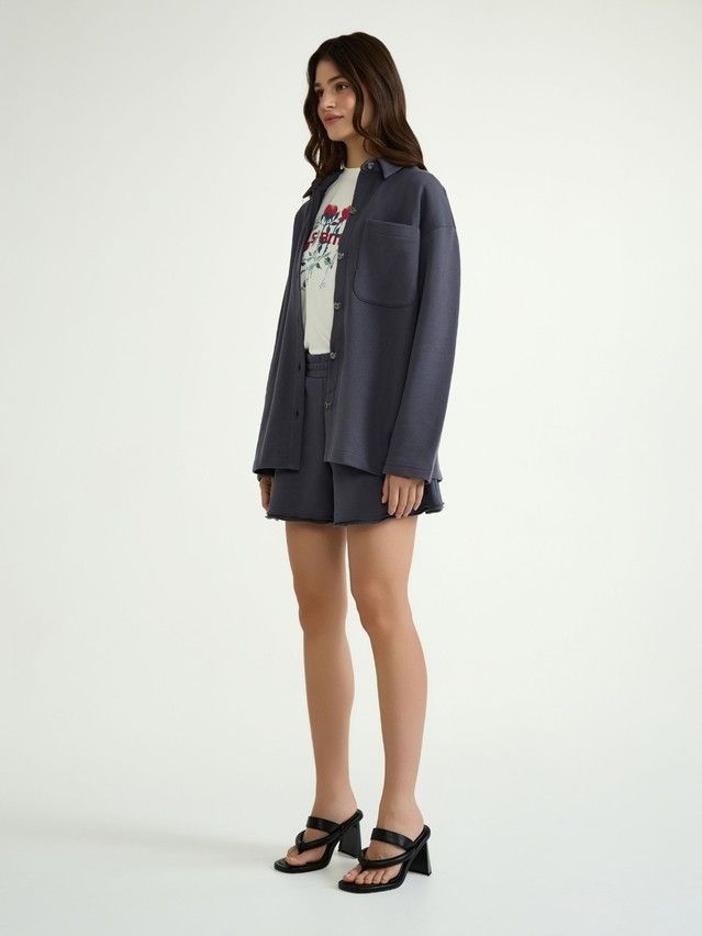 Women's jacket CONTE ELEGANT LJ 3156, s.170-84-90, graphite - 2