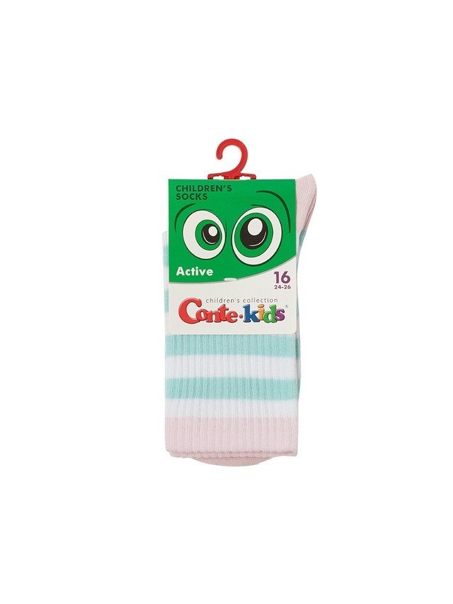 Children's socks CONTE-KIDS ACTIVE, s.16, 1018 pale turquoise - 6