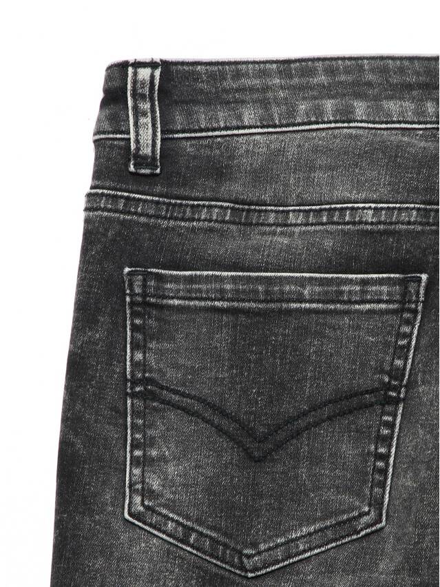 Denim trousers CONTE ELEGANT CON-173, s.170-102, washed black - 8