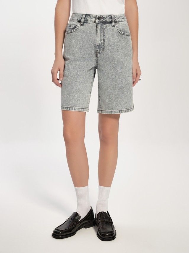 Denim shorts CONTE ELEGANT CON-775, s.170-90, grey - 3