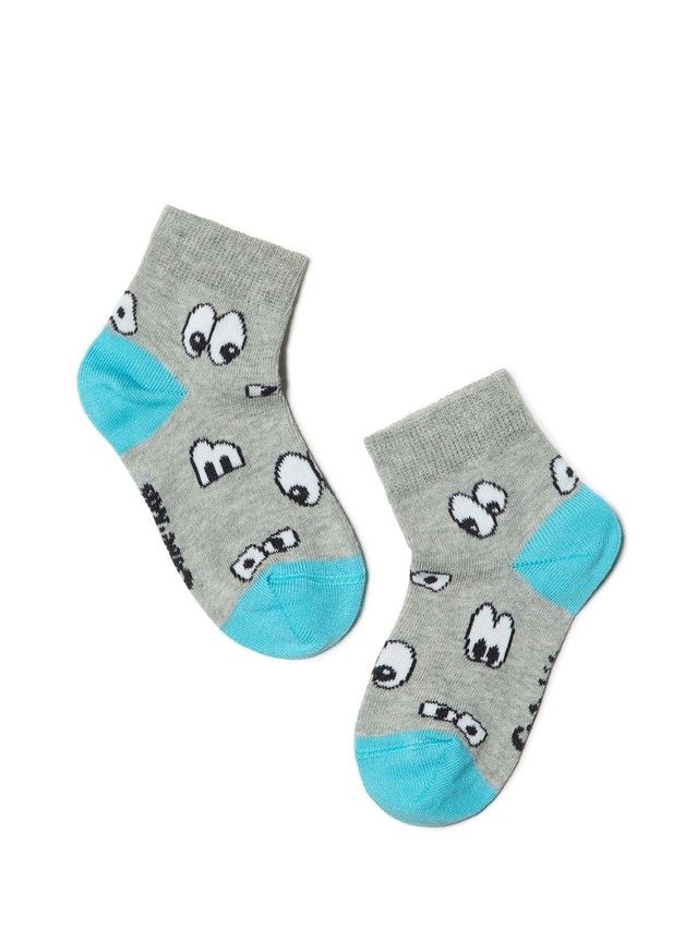 Children's socks CONTE-KIDS TIP-TOP, s.18-20, 297 grey - 1