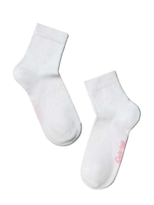 Children's socks CONTE-KIDS CLASS, s.18, 149 white - 1
