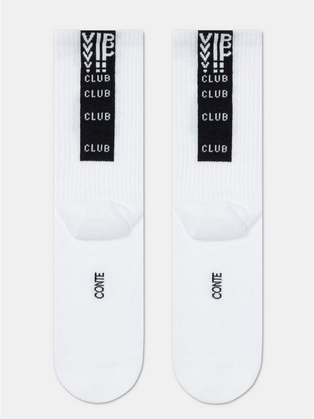 Women's socks CONTE ELEGANT ACTIVE, s.23-25, 433 white-black - 4