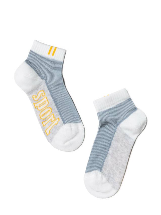 Children's socks CONTE-KIDS ACTIVE, s.21-23, 309 white-grey - 1