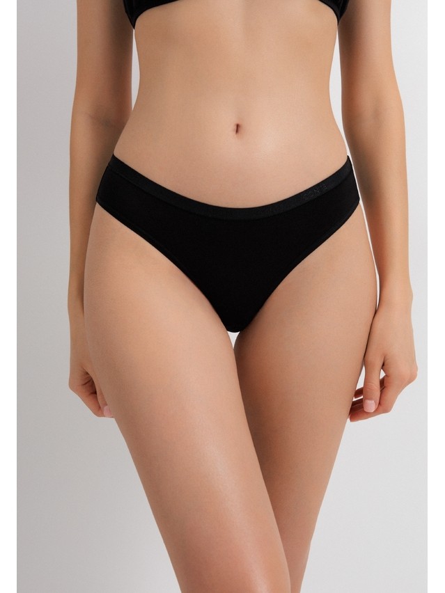 Women's panties CONTE ELEGANT COMFORT COTTON LB 5571, s.106, black - 1