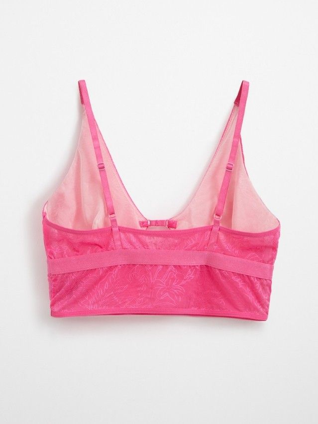 Women's bustier CONTE ELEGANT FLORAL TATTOO LBE 2871, s.170-88, barbie pink - 7