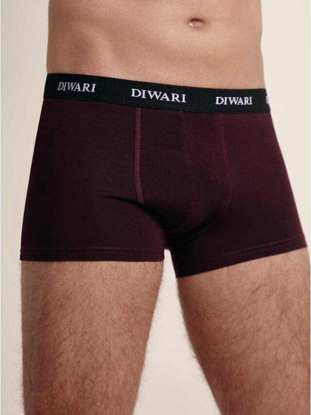 Men's underpants DiWaRi SHORTS MSH 147, s.102,106/XL, wine-coloured - 1