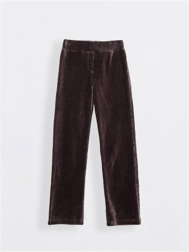 Trousers for girl CONTE ELEGANT JACLIN, s.122,128-64, chocolate - 1
