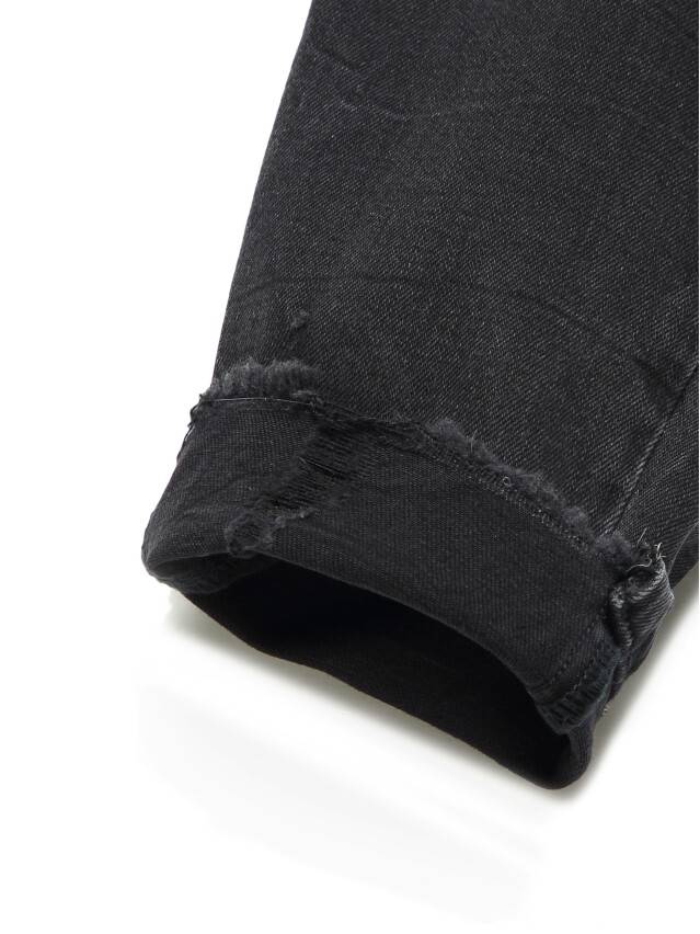 Denim trousers CONTE ELEGANT CON-171, s.170-102, washed black - 12