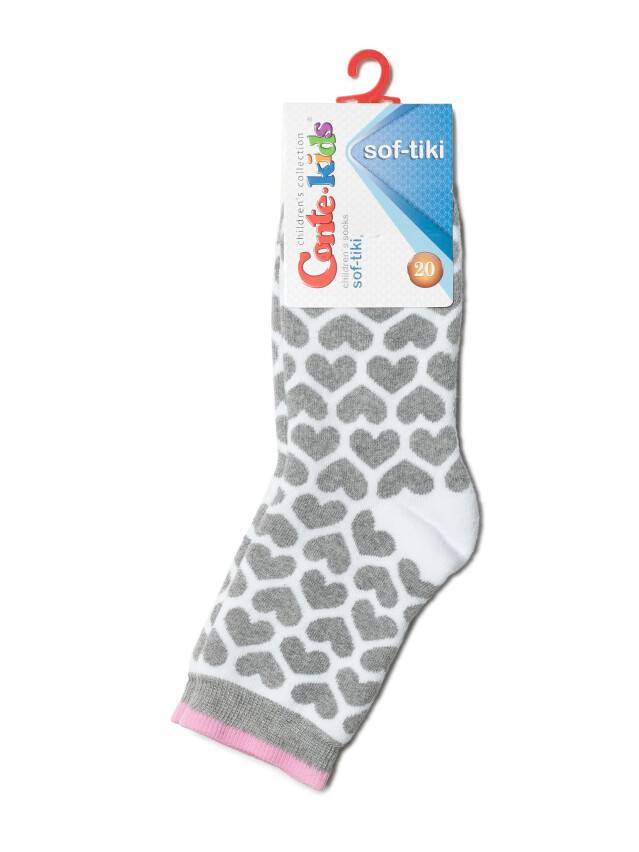 Children's socks CONTE-KIDS SOF-TIKI, s.30-32, 247 grey - 2