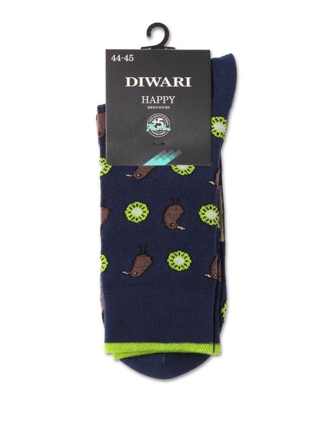 Men's socks DiWaRi HAPPY, s.25, 136 navy - 5