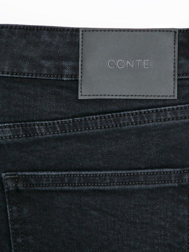 Women's jeans CONTE CON-948, s.164-90, washed black - 11