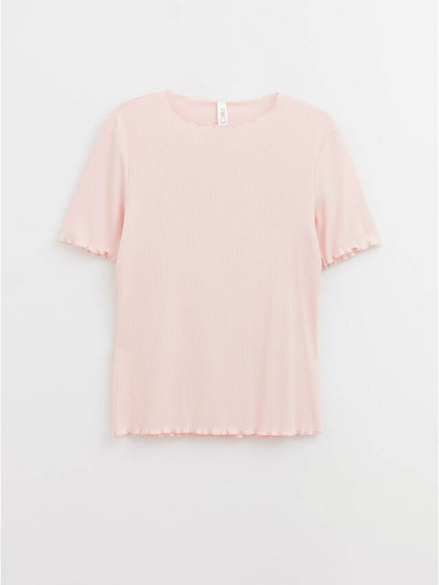 Women's polo neck shirt CONTE ELEGANT LD 1166, s.170-100, light pink - 1