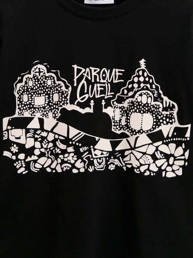 Women's polo neck shirt CONTE ELEGANT LD 3032, s.170-92, black-park guell - 3