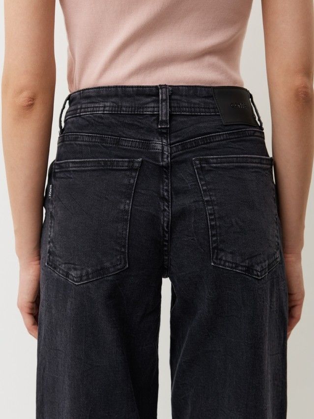 Women's jeans CONTE CON-972, s.164-94, washed black - 6