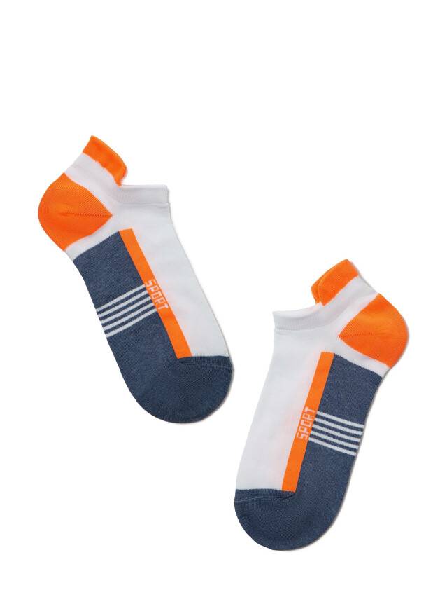 Women's socks CONTE ELEGANT ACTIVE, s.23, 083 denim-orange - 2