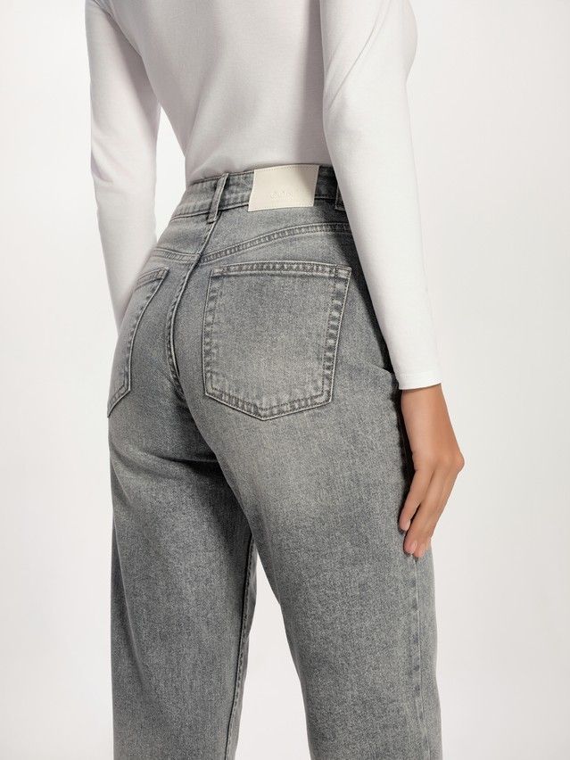 Denim trousers CONTE ELEGANT CON-823, s.170-102, grey - 6