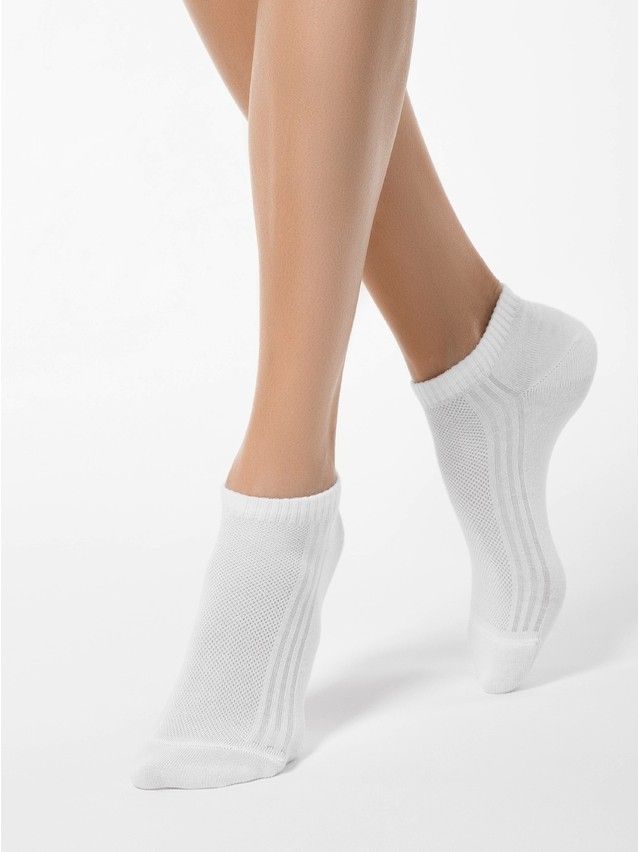 Women's socks CONTE ELEGANT CLASSIC, s.23, 016 white - 1