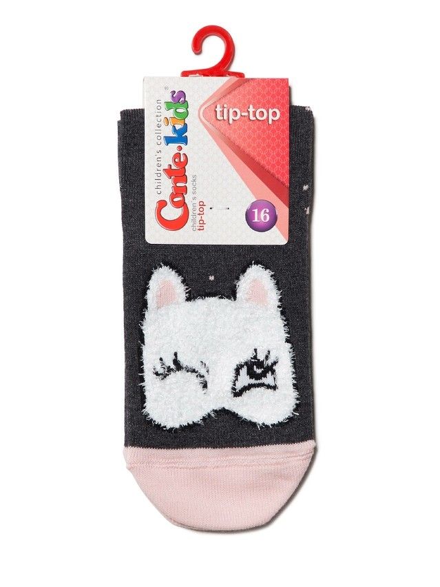 Children's socks CONTE-KIDS TIP-TOP, s.21-23, 422 dark grey - 3