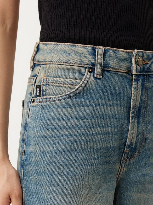 Women's jeans CONTE CON-959, s.164-94, blue tint - 8