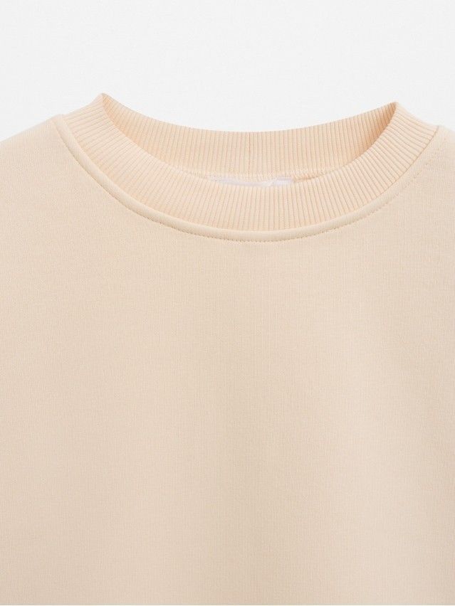 Women's polo neck shirt CONTE ELEGANT LD 2829, s.170-100, milk - 8